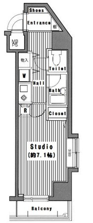 グランド・ガーラ笹塚の物件間取画像